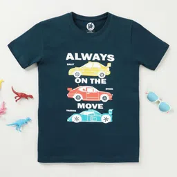 YK Boys Typography 3 Printed Applique T-shirt image 2