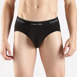 Calvin Klein Underwear Men Pack of 3 Solid Cotton Basic Briefs-picture-24