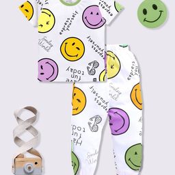 YK X Minute Mirth Boys Printed T-shirt And Joggers-picture-7