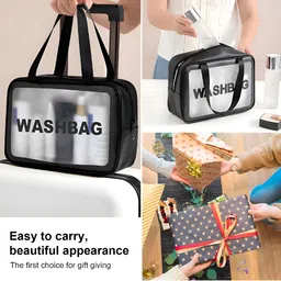 Myntra Elegant Homes 3-Pcs Printed Makeup Pouch image 4