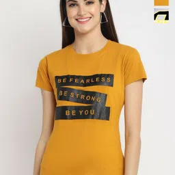 Dreambe Women Typography Printed T-shirt-picture-29