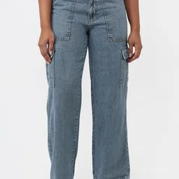 Kraus Jeans Women High-Rise Cargos Trousers-picture-26