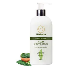 Nimbarka Neem Body Lotion For Deep Moisturizing & Nourishing - 400 ml image 2