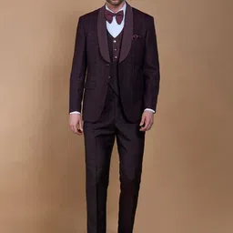 Neumen Men Single-Breasted Five-Piece Suit-image-17