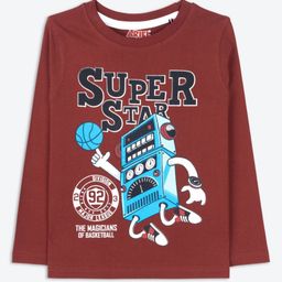 ariel Boys Typography Printed Round Neck Cotton T-shirt-picture-18
