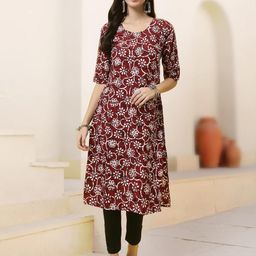 ethnic basket Cotton Embroidered Kurta-picture-43