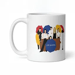 Mr UVD White & Blue Graphic Printed Ceramic Glossy Mug-picture-11