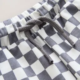 NEXT Boys Cotton Checked Shorts image 3