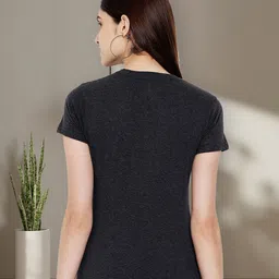 Tromko Women Pack of 3 Graphic Printed Round Neck Cotton T-shirts image 5