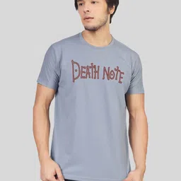 Greylongg Men Typography Printed Round Neck Cotton T-shirt-picture-31