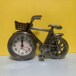 DEALSEVEN FASHION Black & White Vintage Alarm Clock-picture-38