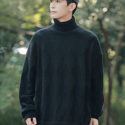 StyleCast x Revolte Men Turtle Neck Long Sleeves Pullover Sweaters-picture-44