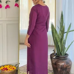 BHAKTI FASHION Women Ethnic Motifs Embroidered Regular Sequinned Kurta with Trousers & With Dupatta image 3