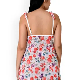 Fihana Modal Printed Baby Doll with High-Low image 2