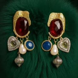 Nui Contemporary Drop Earrings-picture-12