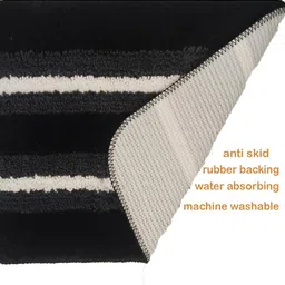 CROWN MATTINGS Multi 1400 GSM Microfibre Bath Rugs image 4