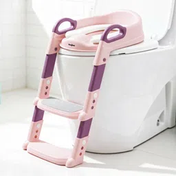 baybee Aura Western Toilet Potty Seat for Kids, Baby Potty Training Seat with Ladder Potty Seat-picture-10