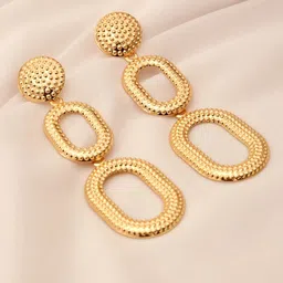 Stoln Geometric Drop Earrings-picture-17