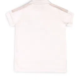 U.S. Polo Assn. Kids Boys Brand Logo Printed Polo Collar Pure Cotton T-shirt image 3