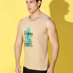 WOOSTRO Men Typography 2 Printed Pockets Slim Fit T-shirt image 3