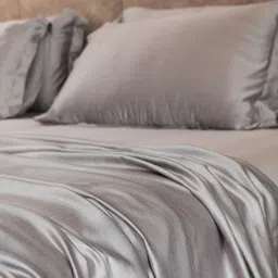 DEBAANS Grey 300 TC King Bedsheet with 2 Pillow Covers 108"x108"-picture-24