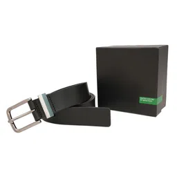 United Colors of Benetton Men Leather Slim Belt-picture-37