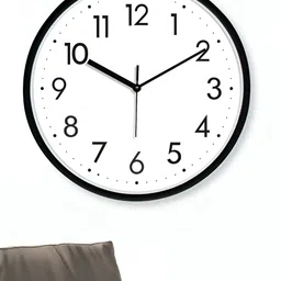 RANDOM Black & White Printed Contemporary Wall Clock image 5