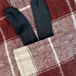 FOREVER FRIDAY Girls Checked Top With Skirt Clothing Set image 3