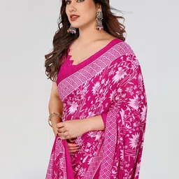 Moda Rapido Floral Printed Saree image 2