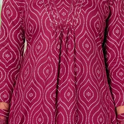 KALINI Women Ethnic Motifs Printed Regular Pure Cotton Kurta with Trousers & With Dupatta image 2