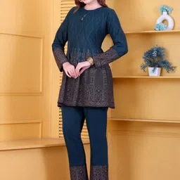 CUPID Printed Tunic With Trousers Co-Ords image 4