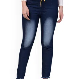Ira Collections Women Comfort Skinny Fit Mid-Rise Light Fade Stretchable Jeans-image-68