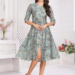 GREAT OUTFITS Floral Printed Kurti-image-32