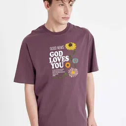 THE BEETEL HOUSE Men Applique T-shirt image 3