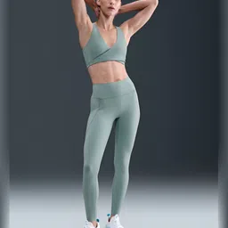 Nike Universa Women's Medium-Support High-Waisted Full-Length Leggings with Pockets image 4