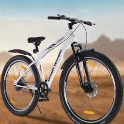 URBAN TERRAIN UT5000S29 Steel Frame 29T Single Speed Dual Disc Brake Mountain Cycle, Black-picture-28