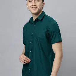 Hence Men Slim Fit Opaque Casual Shirt image 4