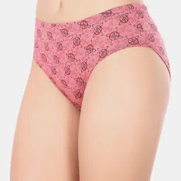 Bodycare Pack Of 3 Premium Assorted Self-Designed Cotton Mid-Rise Basic Briefs - 5401 image 3