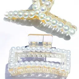 Caprese Women Set of 2 Beaded Claw Clip-picture-27