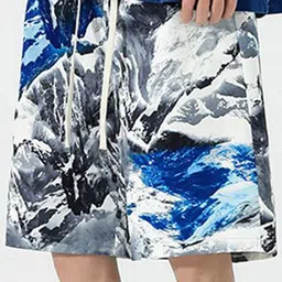 StyleCast x Revolte Men Printed Relaxed Fit Shorts image 3