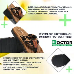 DOCTOR HEALTH SUPER SOFT Men Thong Flip-Flops image 4