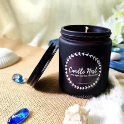 Candle Nest White & Black Core Candles image 2