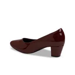 KNEETOES Women Round Toe Block Heel Pumps image 3