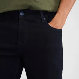 SPYKAR Men Mid Rise Bootcut Stretchable Jeans image 5