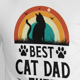 Seekbuylove Typography Printed Round Neck Bio Finish Cotton T-shirt image 2