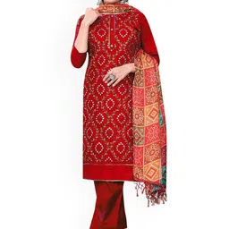 Maroosh Ethnic Motifs Embroidered Mirror Work Unstitched Dress Material-image-73