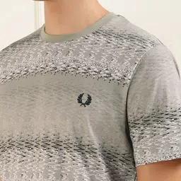 Fred Perry Men Tribal Printed Pockets T-shirt image 2