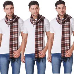 Fit N Fine Printed Men Muffler image 1