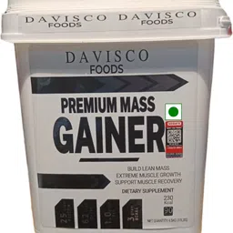 davisco foods Premium Mass Gainer for Extreme Weight Gain & Fast Muscle Growth Formula Weight Gainers/Mass Gainers-picture-22
