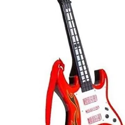 basha mall Music Guitar Red and Black Operated Music-picture-19